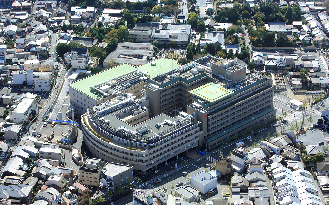 京都第一赤十字病院 C棟・管理棟・駐車場棟1